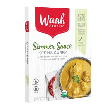 Waah Organic Simmer Sauce Korma Curry 300g